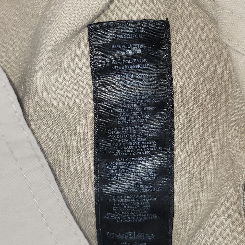 FIRST Tactical Cargo Pants Men's 42x32 Khaki Ripstop Utility Hiking Work Outdoor